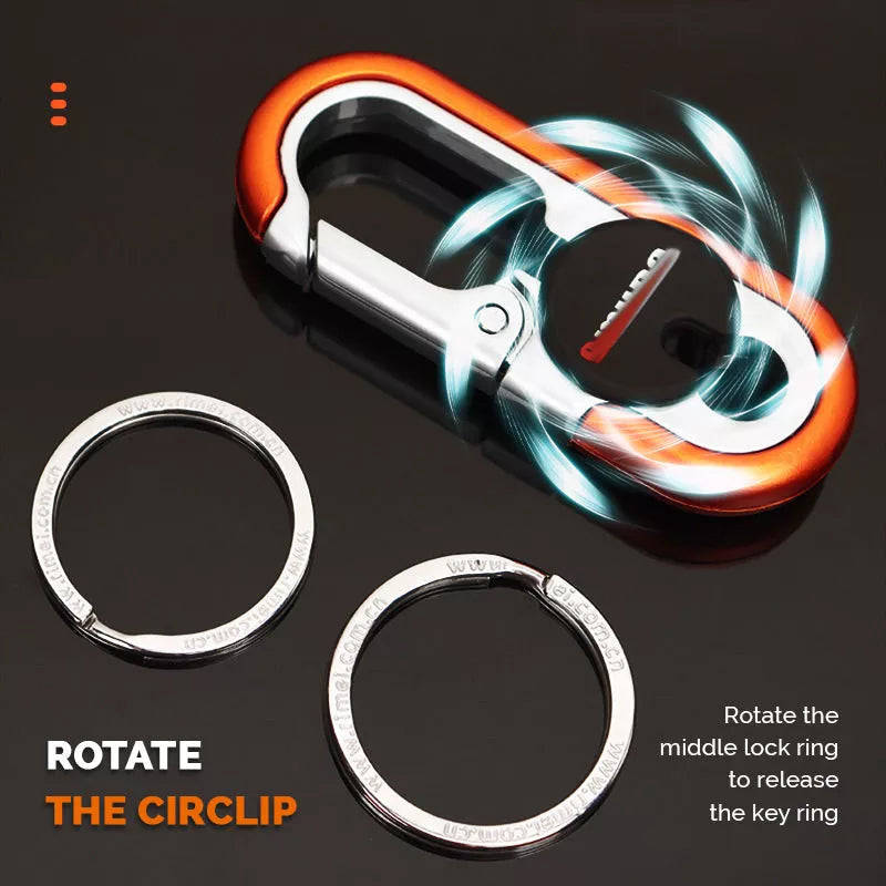 Elegant keychain – Organize your keys with style