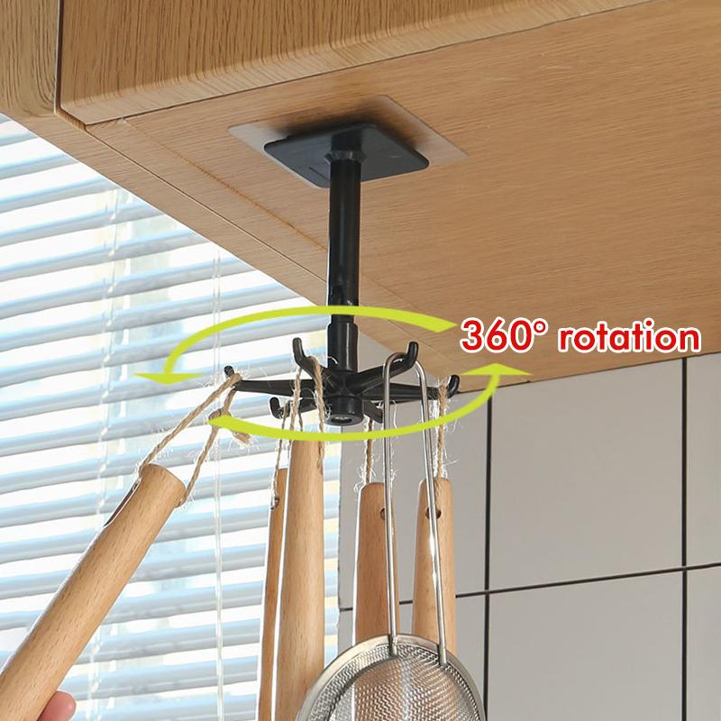 360° drehbarer Haken zur Optimierung des Raums