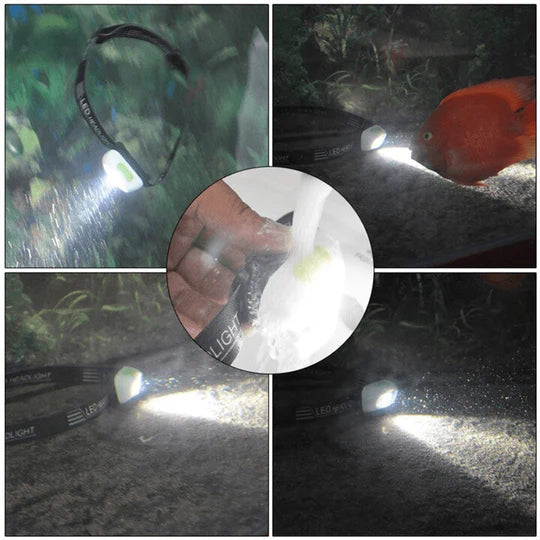 Ultra-heldere hoofdlamp: Verlicht elke hoek in alle vrijheid
