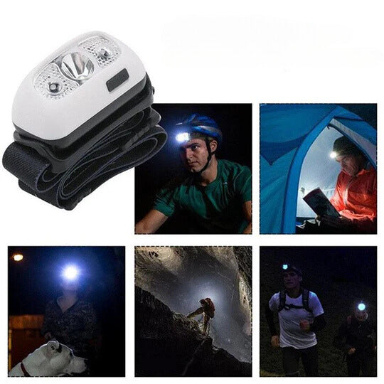Ultra-heldere hoofdlamp: Verlicht elke hoek in alle vrijheid
