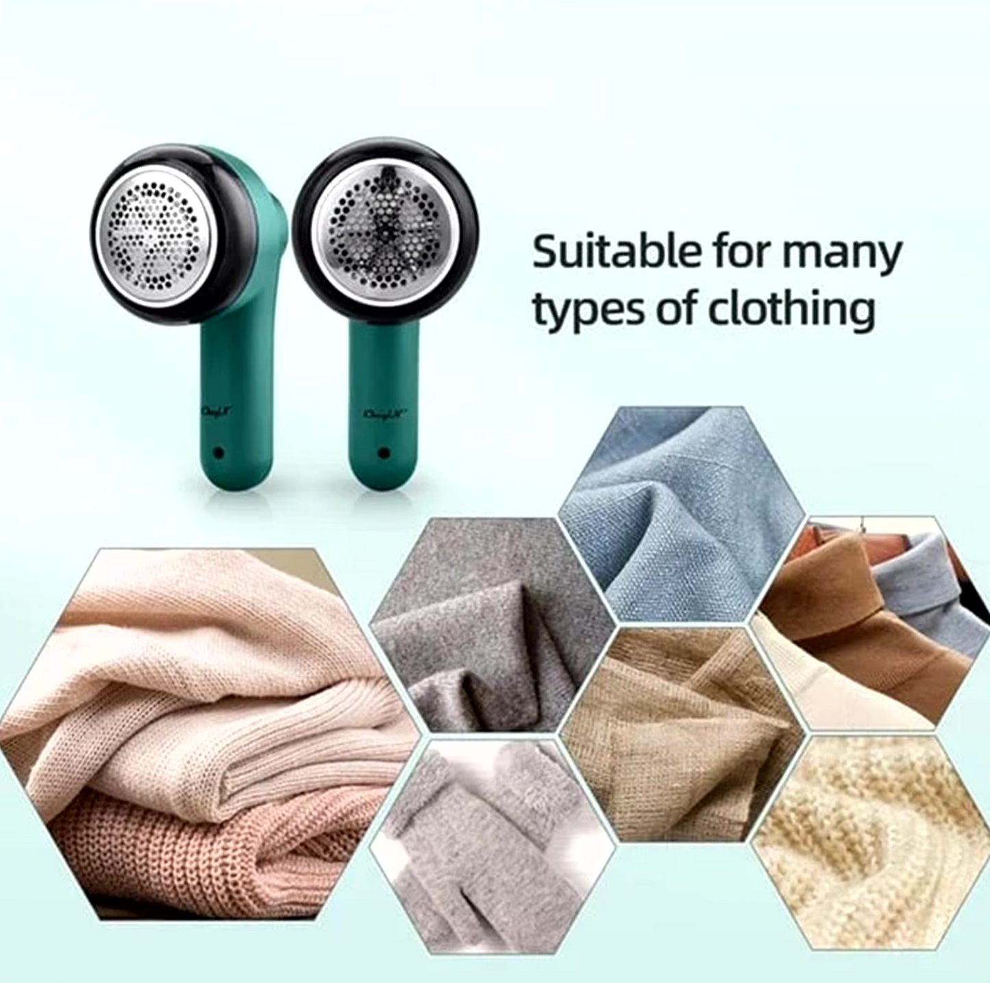 Oplaadbare pluisjesverwijderaar voor perfecte kleding