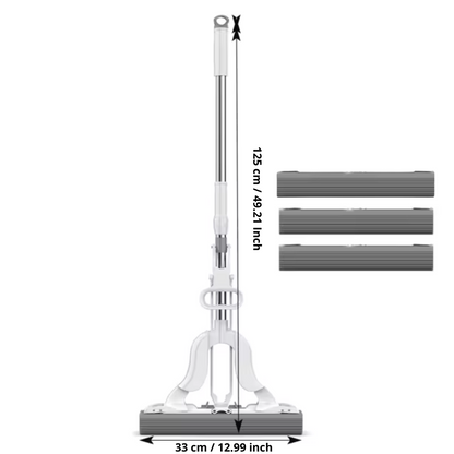 Vassoura Palongo lavável à mão