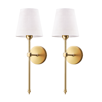 Wireless wall sconces - luxurious and practical lighting 